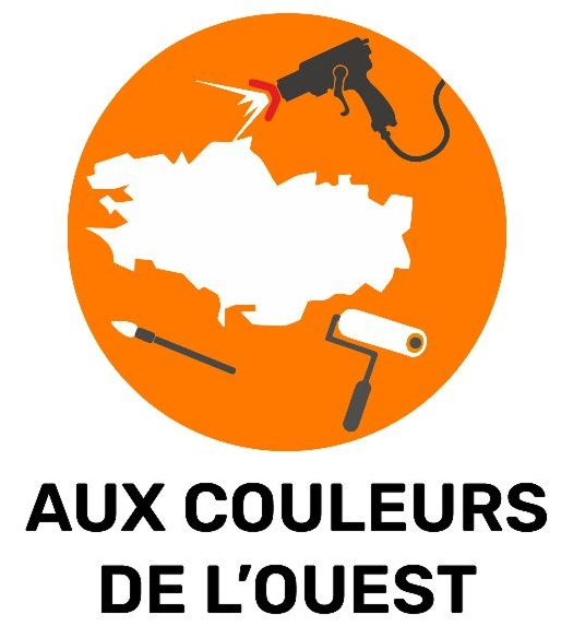 Aux Couleurs De Louest Peintre Brest Logo